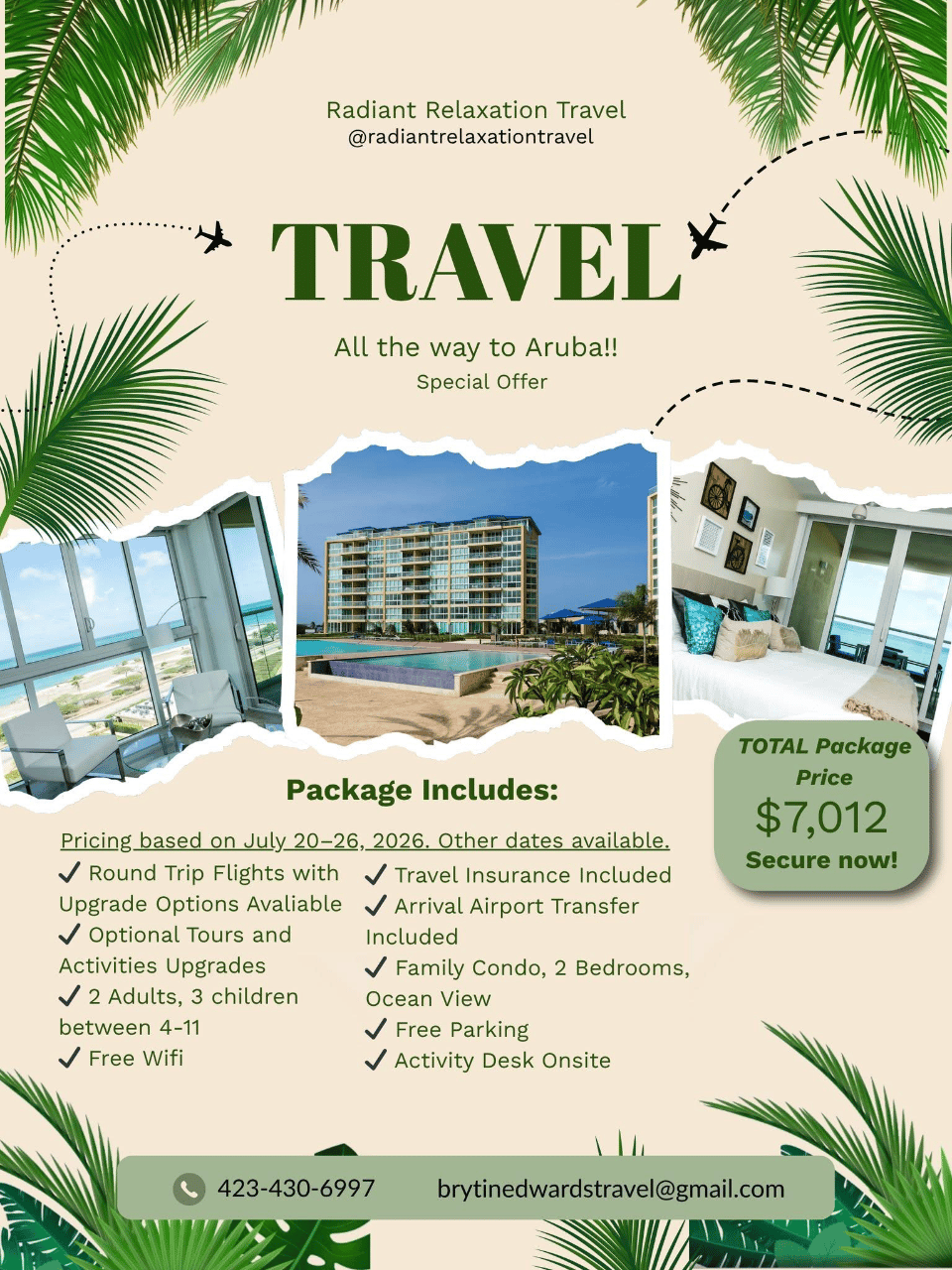Radiant Relaxation Travel portfolio 5
