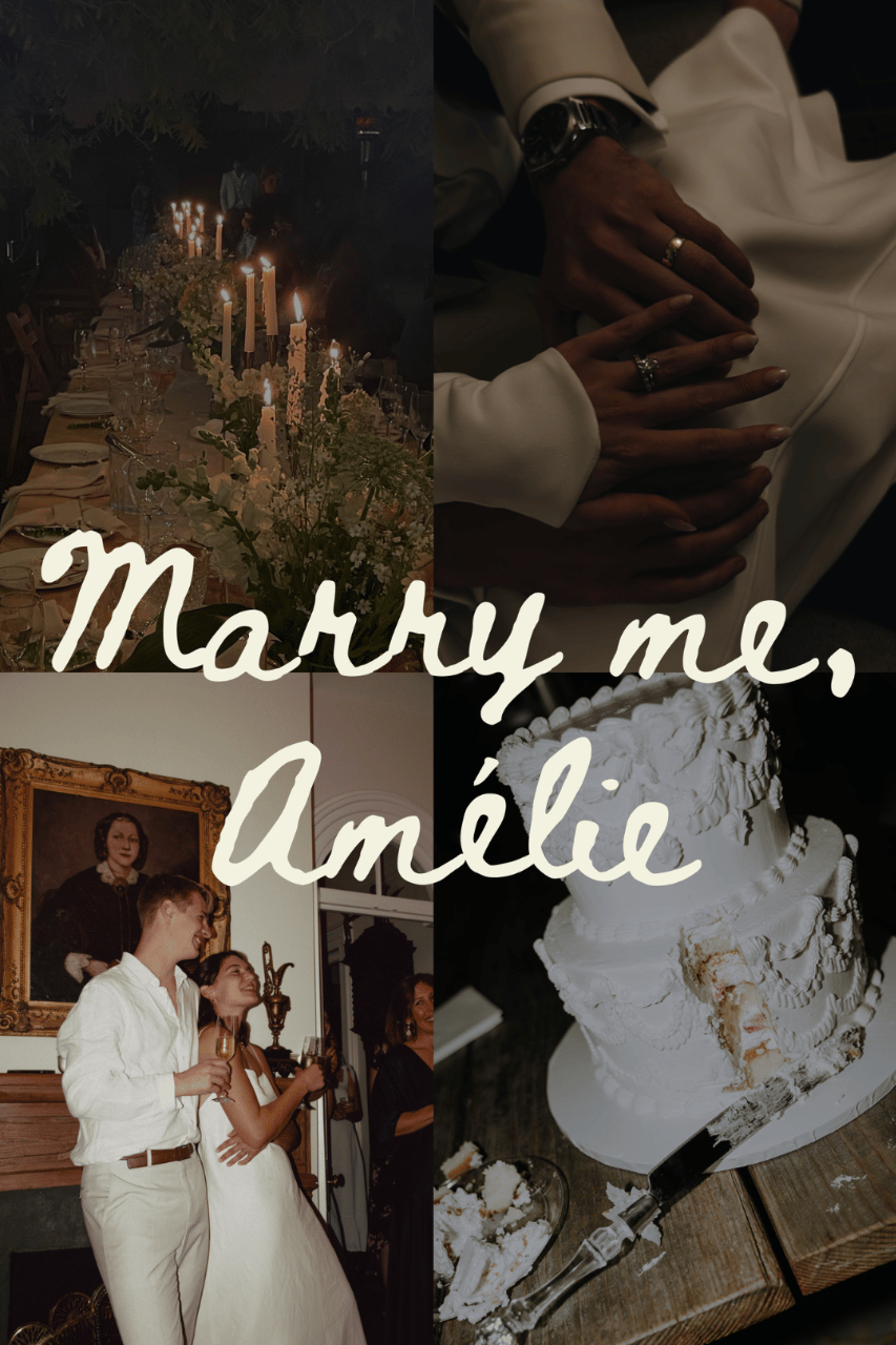 Marry me, Amélie portfolio 2