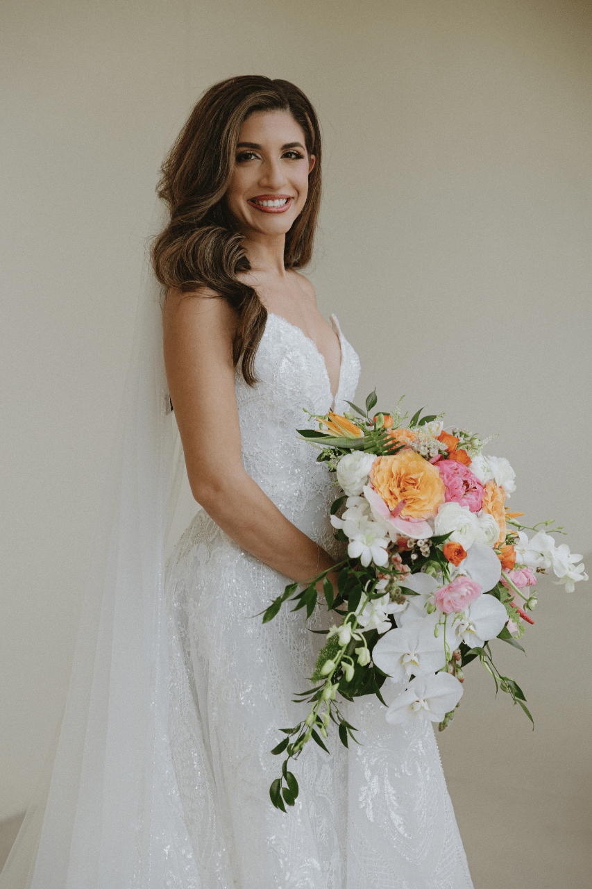 A Colorful Tropical Wedding in Naples, Florida