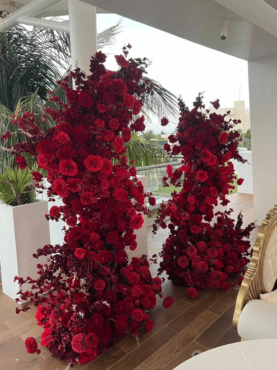 Bifloral Silk Flowers