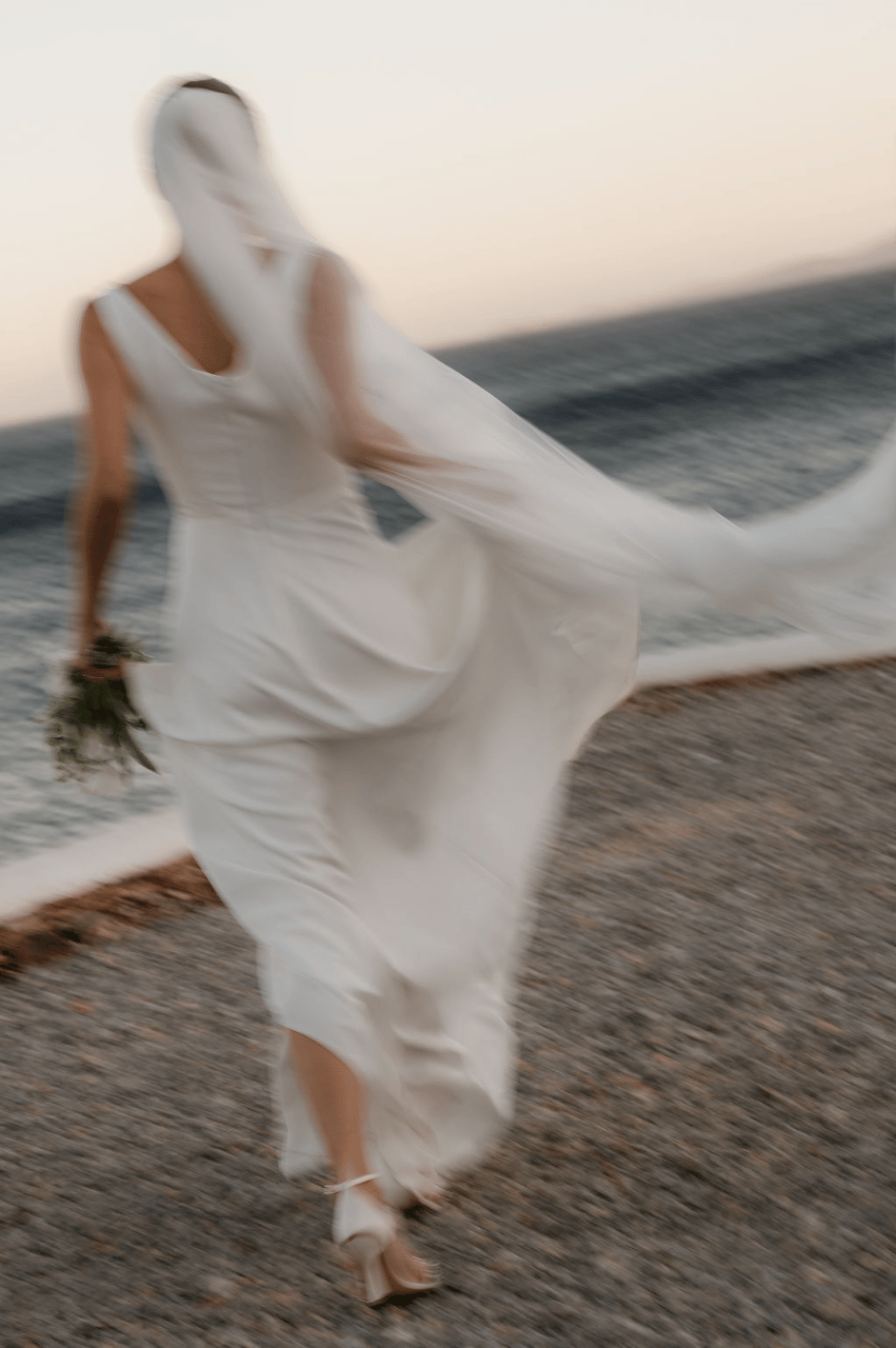 A Windswept Destination Wedding on Tinos Island, Greece