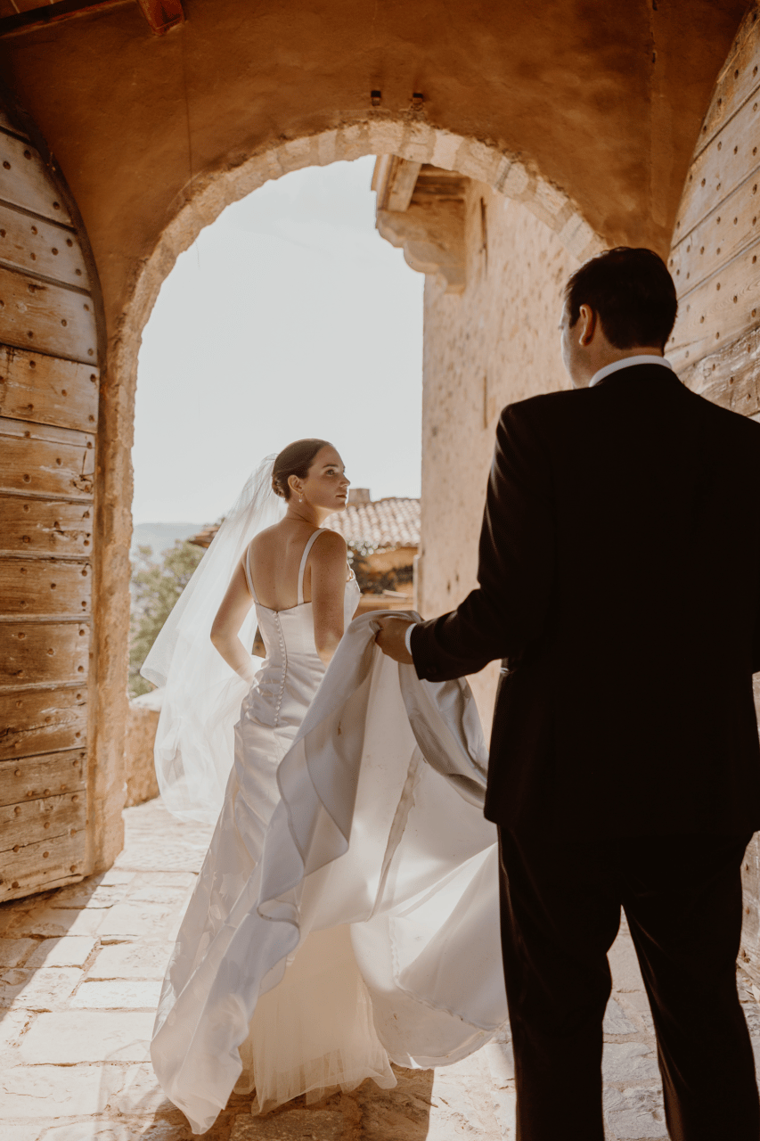 A Golden-Hour Tuscan Wedding at Castello di Potentino