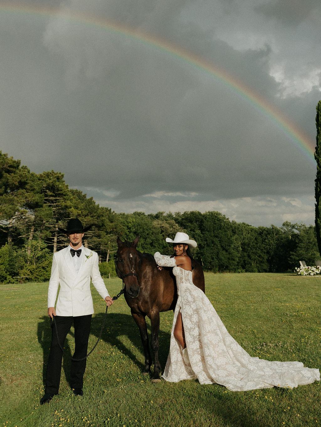 A Modern Summer Wedding at Villa Nemora for Content Creators James and Caleigha 37