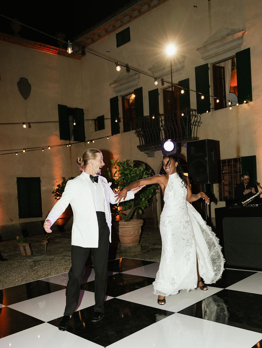 A Modern Summer Wedding at Villa Nemora for Content Creators James and Caleigha photo 3