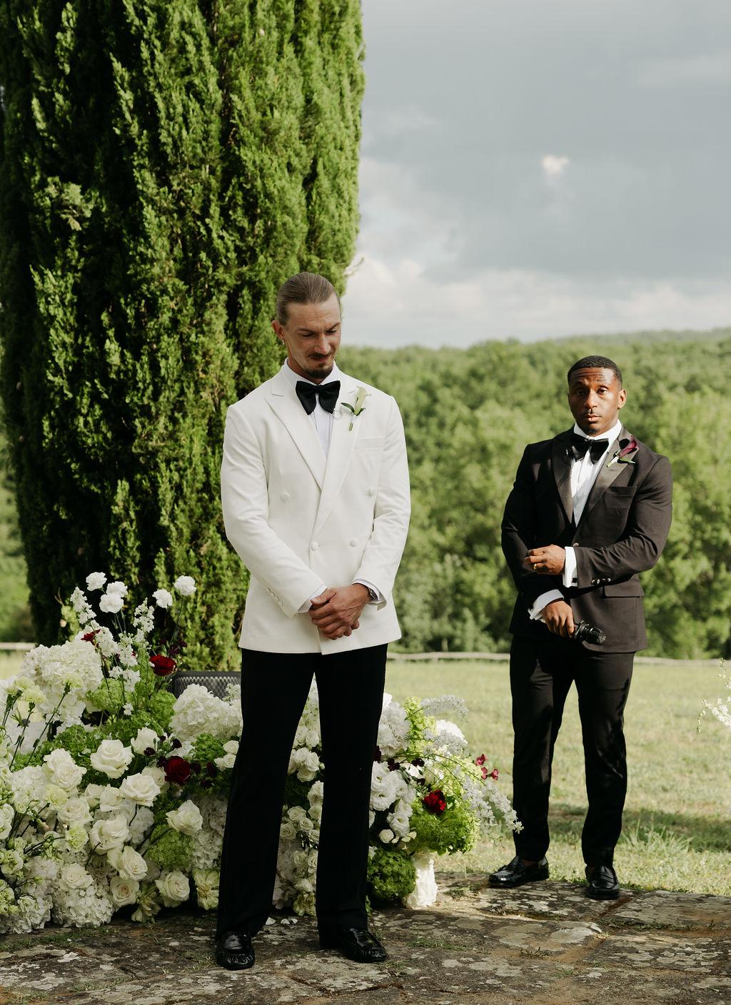 A Modern Summer Wedding at Villa Nemora for Content Creators James and Caleigha 33
