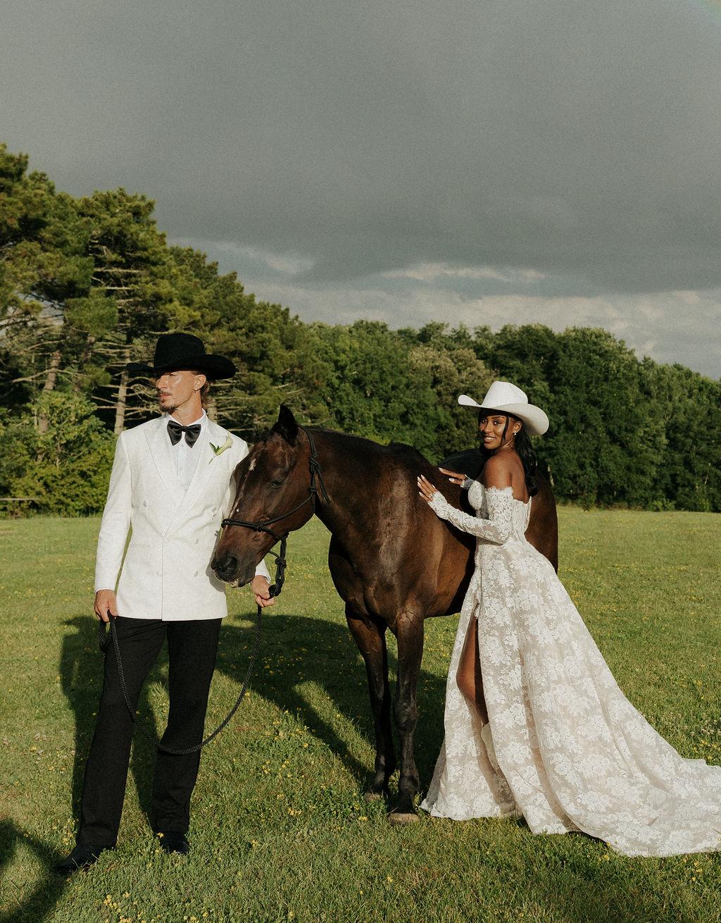 A Modern Summer Wedding at Villa Nemora for Content Creators James and Caleigha 41