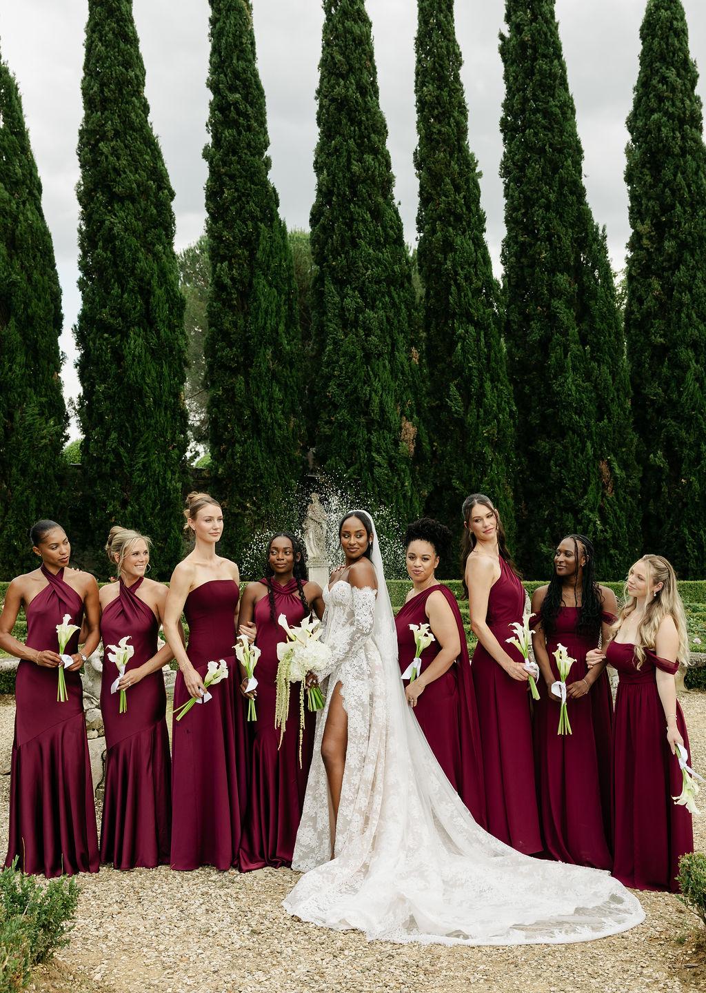 A Modern Summer Wedding at Villa Nemora for Content Creators James and Caleigha 65