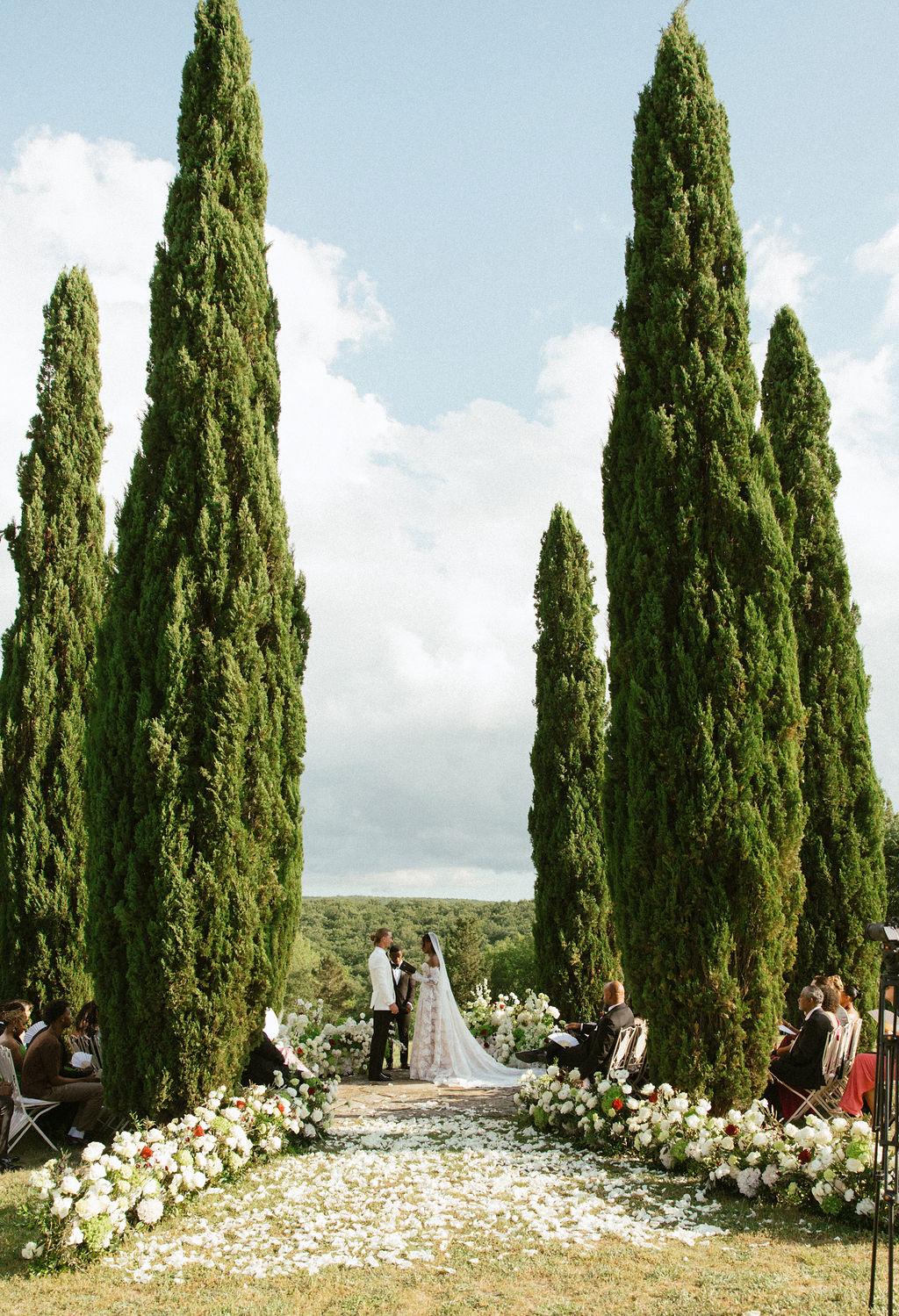 A Modern Summer Wedding at Villa Nemora for Content Creators James and Caleigha 74