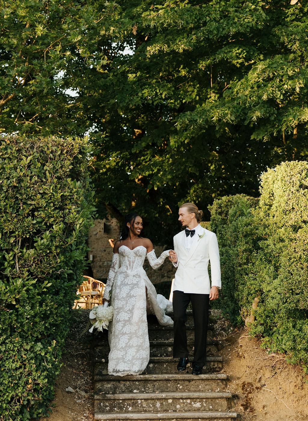 A Modern Summer Wedding at Villa Nemora for Content Creators James and Caleigha 76