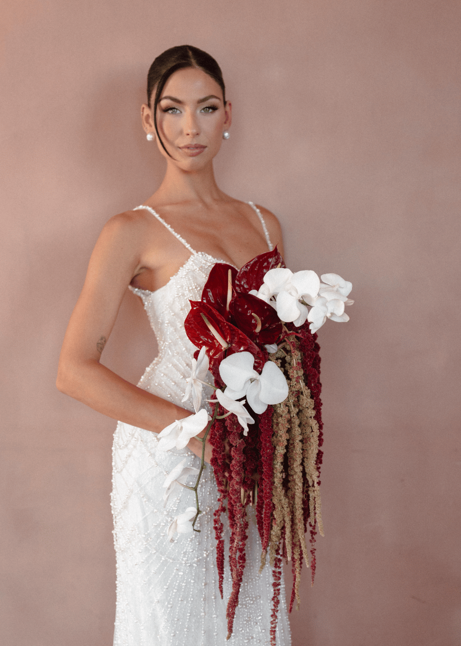 A Tuscany-Inspired Fairmont Grand Del Mar Wedding Filled With Rich Maroon Details