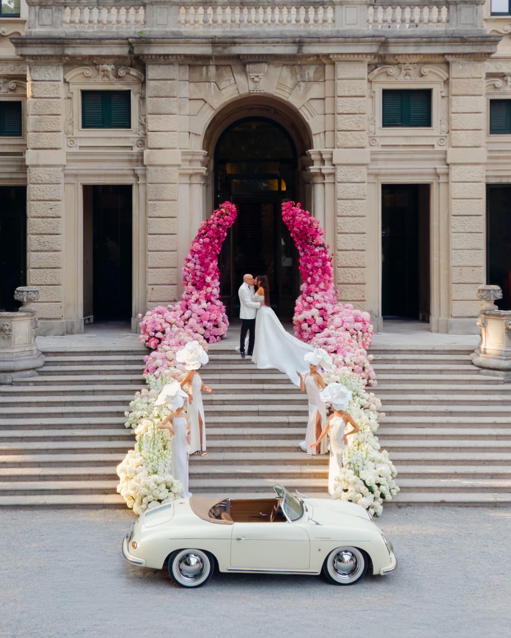 Pink, Playful, & Perfectly Extravagant on Lake Como photo 2
