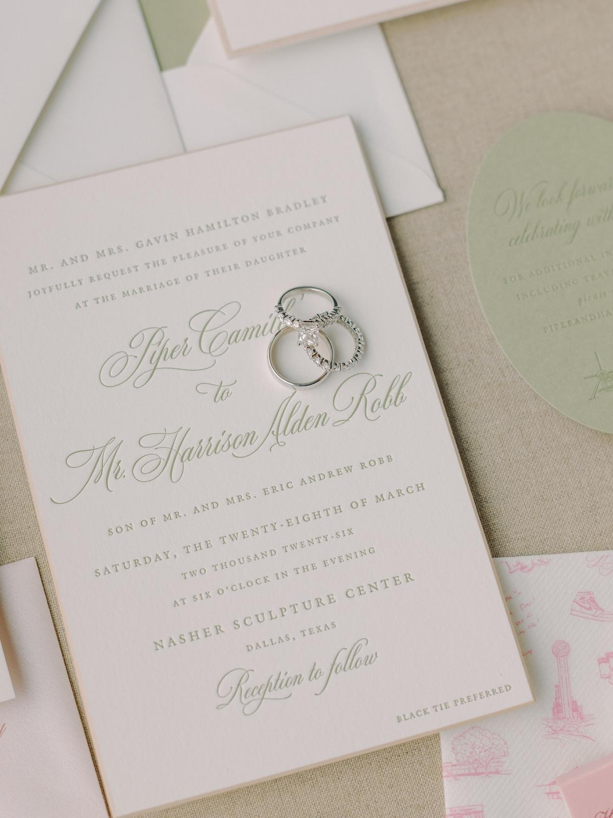 A Classic Spring Wedding at the Nasher Sculpture Center photo 2