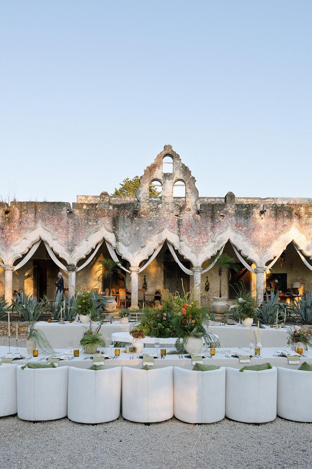 A Mexico Wedding Editorial Inspired By the History of Hacienda Subin