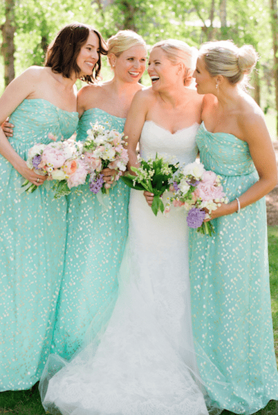 8 Fresh Ways to Work Mint In Your Wedding