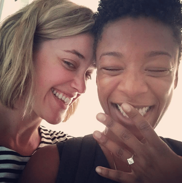 Friday Feels: Samira Wiley AKA Poussey from 'OITNB' is Engaged to the Show's Writer