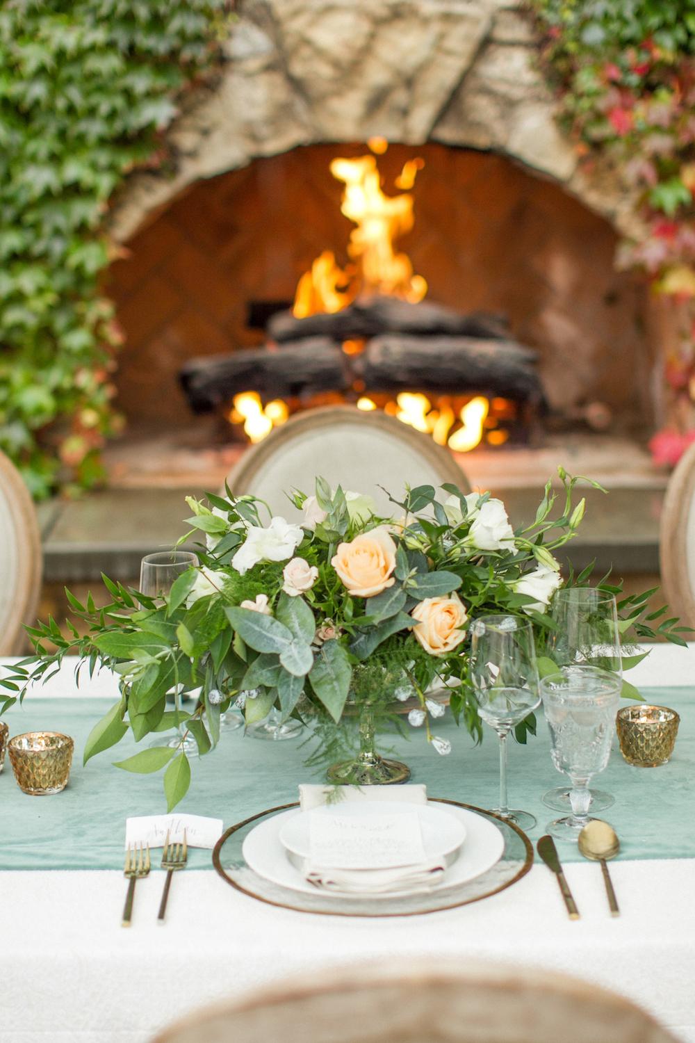 Cozy, Ethereal Wedding Inspiration at The General's Daughter In Sonoma